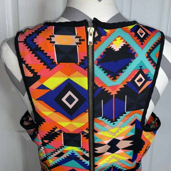 GB Junior’s Aztec Scuba Dress - Picture 5 of 8